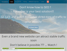 Tablet Screenshot of foxweber.com